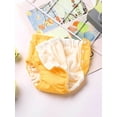 thumbnail image 4 of TTAO Reusable Swim Diapers for Girl Boy Adjustable for Swimming Lesson & Baby Shower Gifts Yellow 100, 4 of 6