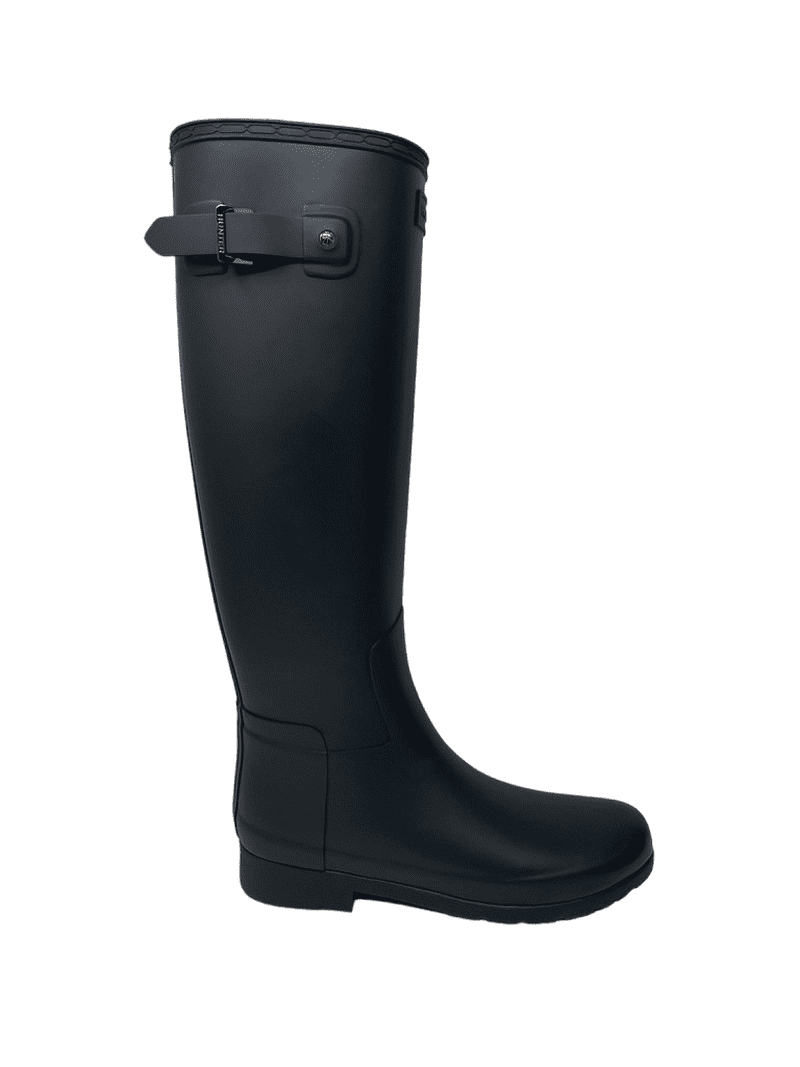 Hunter Women's Original Refined Tall Rubber Rain Boots, Stylish