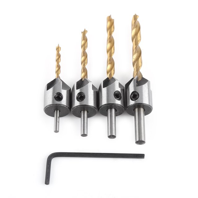Broca Avellanadora NikouMX Herramienta Para Carpintería 3-10 mm