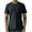 Black, variant on ohmzyzo Men's Short Sleeve T-Shirts Quick Dry Moisture Wicking Athletic Tee Tops Breathable Solid Color Tees Gym Sports Shirts for Big & Tall Dark Gray L