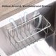 thumbnail image 3 of Soporte De Esponja Para Carrito De Fregadero - Soporte De Esponjas Para Fregadero De Cocina, Portaescobillas 2 En 1, Carrito De Esponja Impermeable A Prueba De Herrumbre De Acero I, 3 of 5