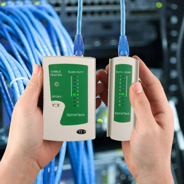 Professional RJ45 Cable tester Network Cable Tester RJ45 RJ11 RJ12 CAT5  CAT6 CAT7 8p8c Cable LAN