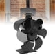 thumbnail image 5 of Ventilador Para Hogar Alimentado Por Calor Con 6 Aspas, Ventilador De Estufa De Leña Ecológico De Arranque Automático, LT380, Negro, 152mm De Diámetro, 5 of 7