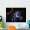 thumbnail image 1 of Universe Stars and Galaxies Wall Mural by Wallmonkeys Peel and Stick Graphic (24 in W x 18 in H) WM262885, 1 of 4