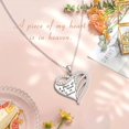 thumbnail image 2 of Women Perfect Gifts Heart-Shaped Pendant Necklace Delicate, Elegant, and Personalized Jewelry,Silvery, 2 of 11