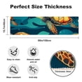 thumbnail image 2 of Sea turtles Kitchen Runners Rectangular Rug 15.7"x59" Washable Absorbent, Runner Rugs, 2 of 6