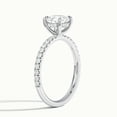 thumbnail image 2 of Ammo Jewel 1.8 Ct Round Cut Lab-Created Diamond Wedding Ring for Her - 14K White Gold Plated- Solitaire Prong Setting- Perfect Engagement- Wedding- or Anniversary Gift for Women, 2 of 3