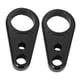 thumbnail image 2 of 2 piezas de abrazadera de cable de freno para motocicletas, soporte de clip de línea de freno, resistente y práctico Negro, 2 of 8