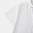 thumbnail image 7 of XuJwPNcy Mens Short Sleeve Button down Shirts Lightweight Breathable Casual Collared Dress Shirts for Men S-XXl, 7 of 7