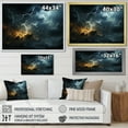 thumbnail image 4 of Designart "Unleashed Turbulence in the Storm" Landscapes Floater Framed Canvas Art Print, 4 of 7