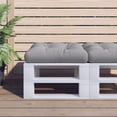 thumbnail image 1 of vidaXL Pallet Cushion Grey Fabric, 1 of 5
