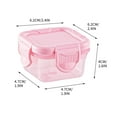 thumbnail image 2 of YIKA Tupperware Container Fresh Box Candy Sealed Box Baby Food Box Storage Box Seasoning Box Kitchen Storage Pink, 2 of 9