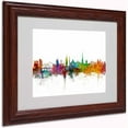 thumbnail image 2 of Trademark Fine Art "Newcastle England Skyline II" Canvas Art by Michael Tompsett, Wood Frame, 2 of 3