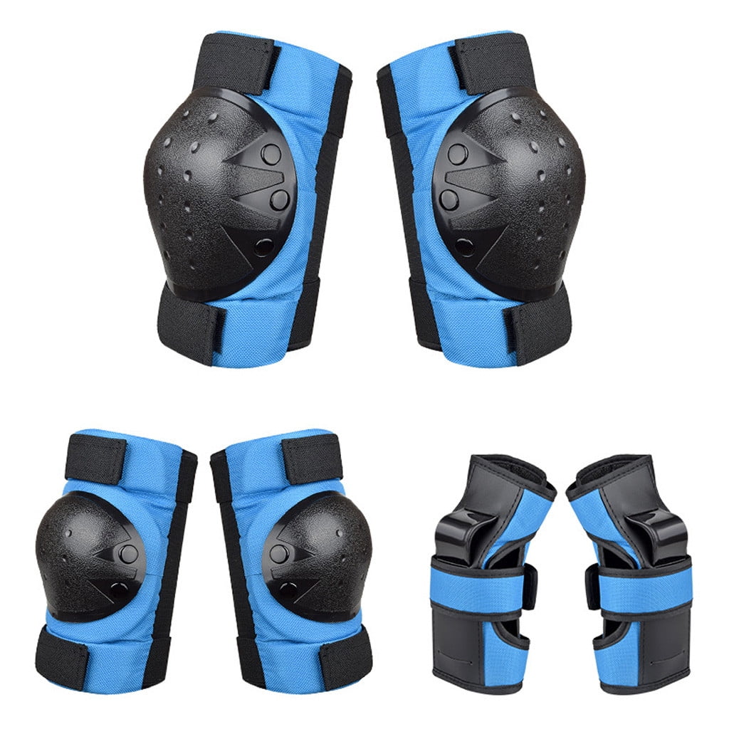 BESPORTBLE 6Pcs Adults Knee Pads Elbow Pads Wrist Guards Protective Gear Set for Rollerblading Skateboard Cycling Skating Bike Scooter Riding Sports Size M