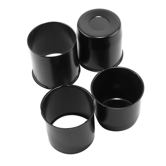 RhinoTuning 4.25" Hub Stainless Push Through Hub Center Caps Trailer Center Caps for Rims Truck Auto 4Pcs