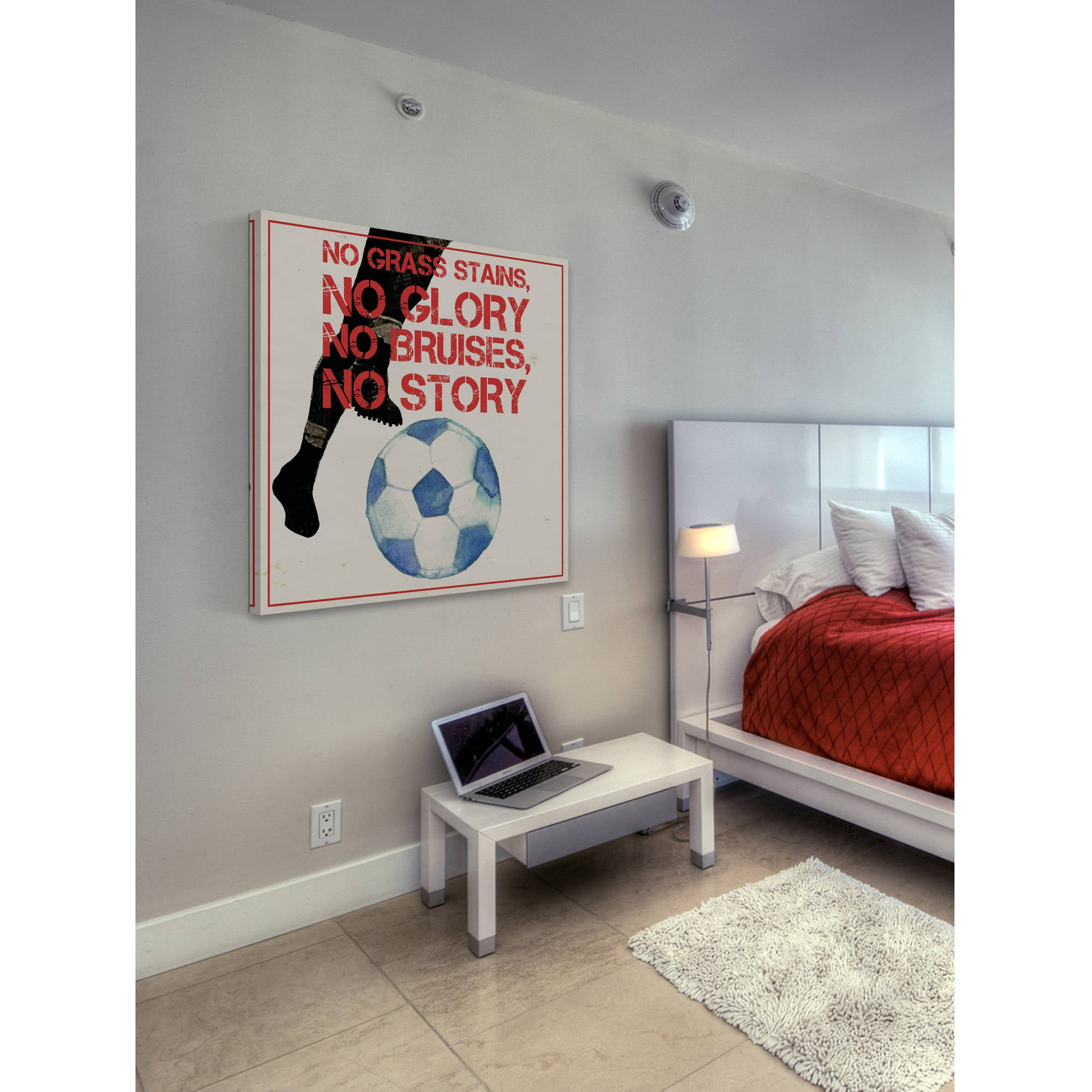 Marmont Hill "Sports Epigram I" Painting Print on Wrapped Canvas