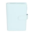 thumbnail image 3 of A6 Budget Binder Multipurpose 6 Holes Waterproof A6 PU Leather Money Saving Binder for Home Travel Office Blue, 3 of 3