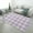 color-4, variant on Purple Diamond Grid Color Carpet Style Living Room Bedroom Rug Modern 3d Entry Door Mats Household