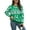 Christmas Tree Green, variant on Uvplove Women's Long Sleeve Crew Neck Knitted Pullover Sweater black-l