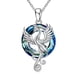 thumbnail image 1 of Collar con colgante de cristal de pájaro de fuego para mujer, collar de fénix de cristal colorido, joyería de moda, 1 of 6