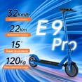 thumbnail image 2 of Scooter Eléctrico Honey whale E9 Pro V2 Azul, 2 of 6