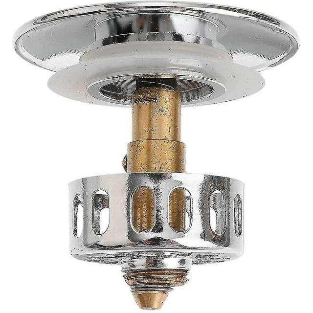 Metal Tub Drain Hair Catcher Pop Up Bathtub Shower Drain Hair Catcher Sink