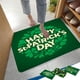 thumbnail image 1 of Felpudo del Día de San Patricio | Alfombra de baño delantera | Súper absorbente | Espalda de goma antideslizante | Alfombrilla de pelo bajo lavable | Decoración del Festival Verde | 16x24 pulgadas, 1 of 7