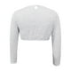 thumbnail image 5 of Sudadera con capucha para mujer,Blusa informal de encaje para mujer, manga larga, cuello redondo, poliéster, estampado liso, ideal para el hogar, sopatenor, 5 of 8