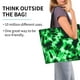 thumbnail image 2 of Balery Green Tie Dye Bolsa Tote Estilo Estético con Cremalleras, Bolsa de Hombro, Bolsa de Compras Grande y Plegable, 2 of 8