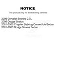 thumbnail image 2 of TEC Front Ceramic Disc Brake Pads TEC-869 for Car Chrysler Sebring Dodge Stratus, 2 of 10