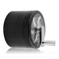 thumbnail image 2 of Herb Rotation Grinder Hojas de té Vanilla Gracio Herramienta Zinc Aleación Mano Trituradora Grande Capacidad Cocina Gadget Home Suministros Negro Methold HA011038-01, 2 of 7