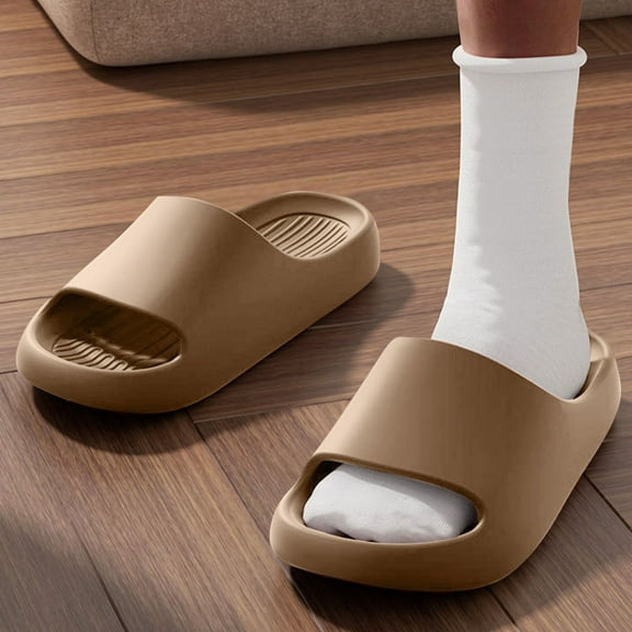 WIZUTIZ Womens Shower Shoes Retro Comfort Lightweight Womens Slides Summer EVA Soft Slides Slide Sandals Beach Slippers Indoor Flat Heel Breathable Slide Sandals for Ladies Birthday Gifts for Women