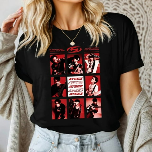 Ateez 2025 World Tour in Your Fantasy Shirt, Ateez World Tour 2025 Shirt, In Your Fantasy, ATEEZ Golden Hour Part 3 Shirt