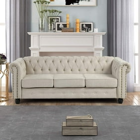 Aeon Furniture Cecily Mid Century Modern Tufted Back Sofa - Walmart.com