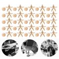 thumbnail image 4 of Beautiful Rivet Studs, Smoothly Anti-Rust Rivet, For Clothes Pocket General Purpose Shoes Bronze,Gold, 4 of 8