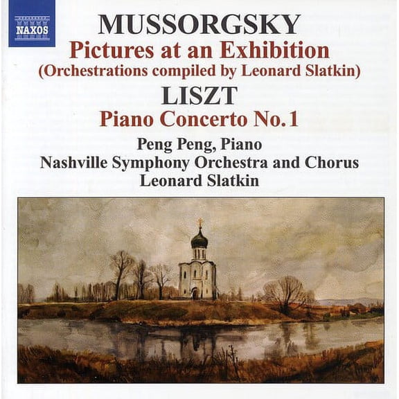 Leonard Slatkin - Picturs at An Exhibition / Piano Concerto No. 1 - Music & Performance - CD