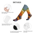 thumbnail image 6 of Bixox Refreshing Fruit Infused Drinks Print Compression Socks,Compression Socks Women & Men Circulation for Medical,Running,Athletic, 6 of 7