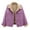 Purple, variant on Xysaqa Women's Winter Warm Fleeces Lined Jean Jacket Thicken Sherpas Denim Jacket Casual Button Coat Outerwear with Pockets (S-3XL)