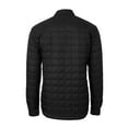 thumbnail image 3 of Men's Cutter & Buck Black Las Vegas Raiders Throwback Logo Big & Tall Rainier PrimaLoft Eco Insulated Quilted Button-Up, 3 of 3