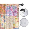 thumbnail image 4 of Blackout Kids Curtains,Pioneer Flower Childrens Insulated Curtains Set Of 2,Bedroom Essentials,Toddler Room Decor 42x54in(106x137cm), 4 of 4
