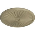 thumbnail image 3 of 33 1/8"OD x 3 1/2"ID x 1 3/8"P Leandros Ceiling Medallion (Fits Canopies up to 5"), Hand-Painted Gobi Desert, 3 of 6