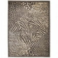 thumbnail image 1 of Radici 3808-0010-BROWN Garda Rectangular Animal Print Rugs, Brown - 3 ft. 3 in. x 4 ft. 11 in., 1 of 1
