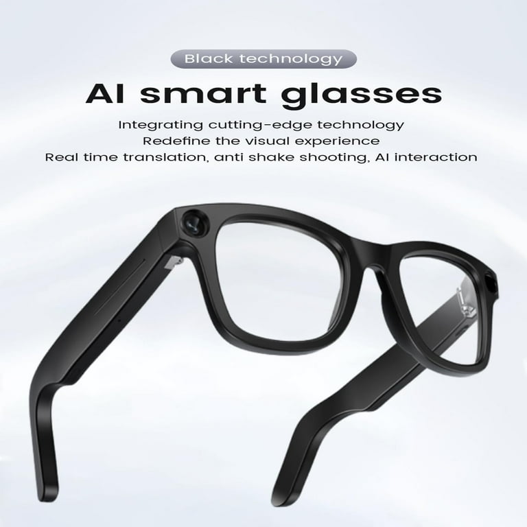 CyanVue AI Smart Glasses, Bluetooth Translation Glasses