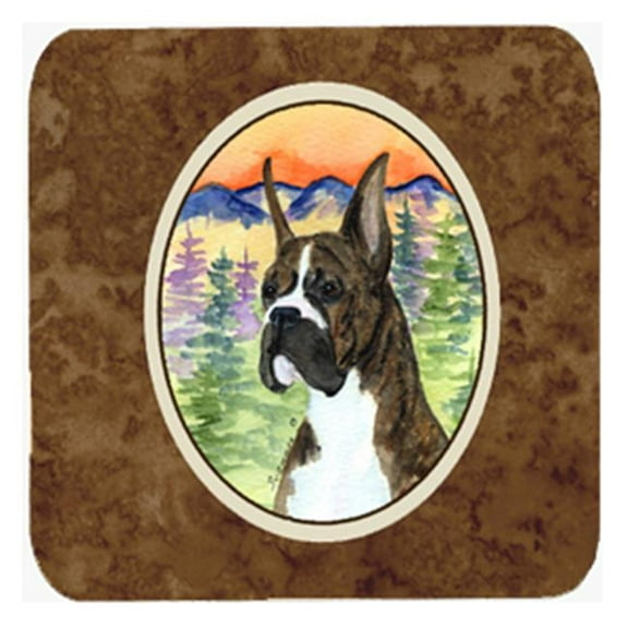 Boxer Foam Coasters - Set 4
