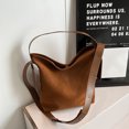 thumbnail image 1 of Bolso Vintage Mensajero Elegante Hombro para Hombros Mujeres Falsas Gamor Gamuza Gran Capacidad Atendible Correa, 1 of 9