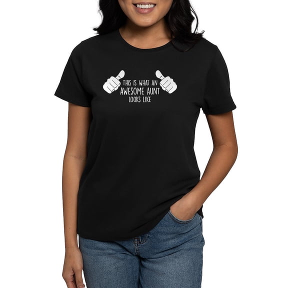 CafePress - This Is What An Awesome Au Women's Classic T Shirt - Women's Traditional Fit Dark T-Shirt
