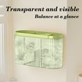 thumbnail image 4 of HOARBOEG New Three-in-one Plastic Wrap Cover Storage Box Punch- Kitchen Water Proof Bathroom Wall-mounted Shoe Cover Storage, 4 of 7