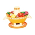 thumbnail image 4 of HILABEE Simulation Kitchen Playset Toy ,Pretend Play with Light Cooking Tools ,Learning Yellow, 4 of 9