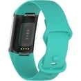 thumbnail image 2 of MYKOMI Compatible avec Fitbit Charge 6 / Fitbit Charge 5 Bandes, Bande de Remplacement en Silicone Doux pour Femmes Hommes, 2 of 8