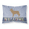 Berger Picard Welcome Fabric Standard Pillowcase-30 x 20.5-